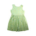 A Green Sleeveless Dresses from Maghi e Maci in size 8Y for girl. (Front View)
