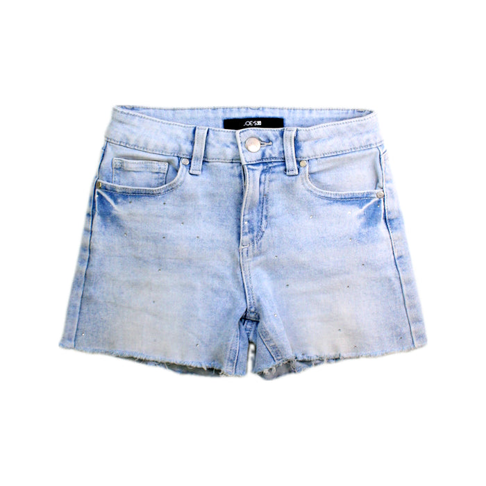 A Blue Shorts from Joe's Jeans in size 10Y for girl. (Front View)