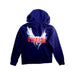A Navy Zippered Sweatshirts from Zadig & Voltaire in size 8Y for girl. (Back View)