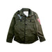 A Green Lightweight Jackets from Zadig & Voltaire in size 8Y for girl. (Front View)