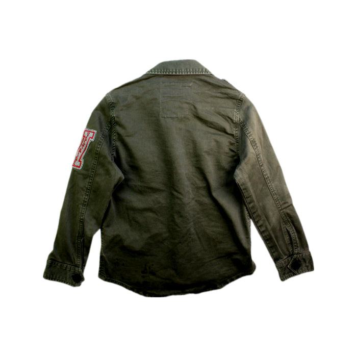 A Green Lightweight Jackets from Zadig & Voltaire in size 8Y for girl. (Back View)
