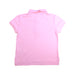 A Pink Short Sleeve Polos from Polo Ralph Lauren in size 5T for girl. (Back View)