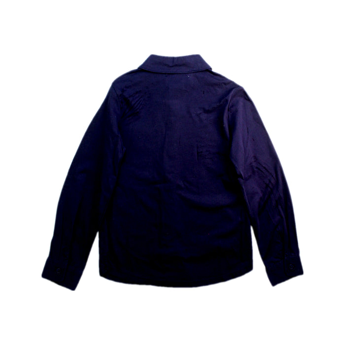 A Navy Long Sleeve Shirts from Jacadi in size 5T for girl. (Back View)