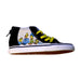 A Black Sneakers from Vans in size 4T for neutral. (Front View)