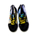 A Black Sneakers from Vans in size 4T for neutral. (Back View)