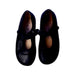 A Black Flats from Beberlis in size 4T for girl. (Back View)