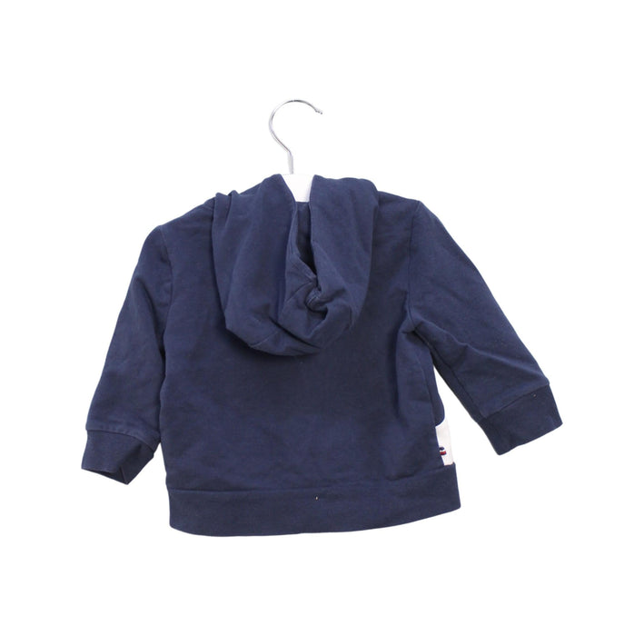 A Navy Lightweight Jackets from Tommy Hilfiger in size 6-12M for neutral. (Back View)