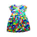 A Multicolour Short Sleeve Dresses from Boden in size 6T for girl. (Front View)