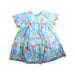 A Multicolour Short Sleeve Dresses from Jim Thompson in size 4T for girl. (Front View)
