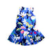 A Multicolour Sleeveless Dresses from Catimini in size 6T for girl. (Back View)