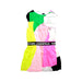 A Multicolour Sleeveless Dresses from Karl Lagerfeld in size 8Y for girl. (Front View)