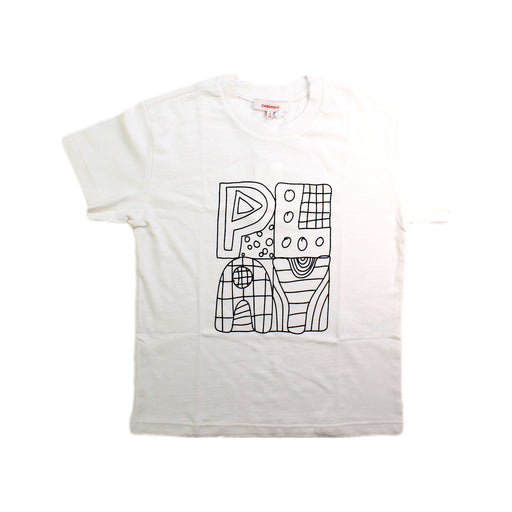 A White Short Sleeve T Shirts from Catimini in size 6T for neutral. (Front View)