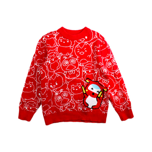 A Red Crewneck Sweatshirts from Anta in size 5T for neutral. (Front View)