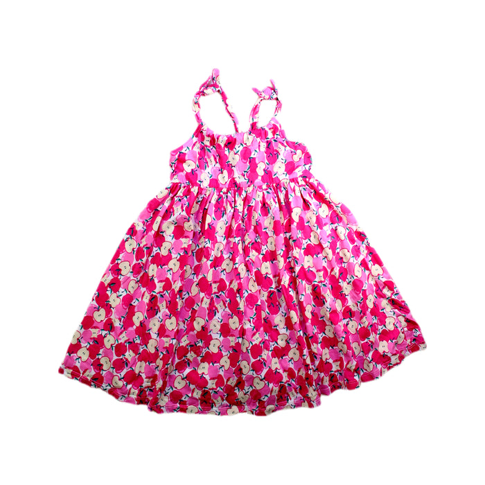A Pink Sleeveless Dresses from Mayoral in size 6T for girl. (Front View)
