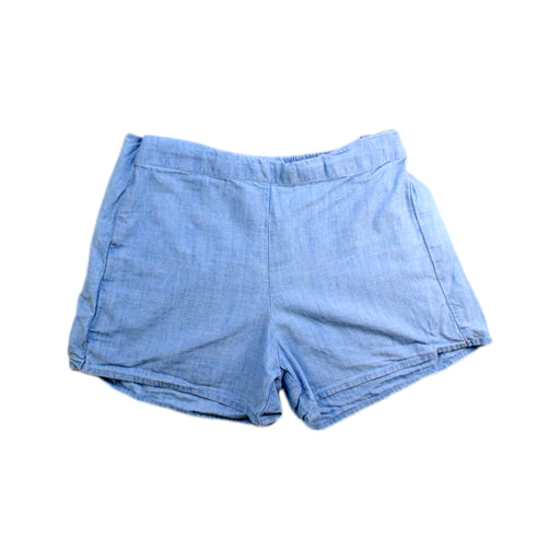 A Blue Shorts from Crewcuts in size 8Y for girl. (Front View)