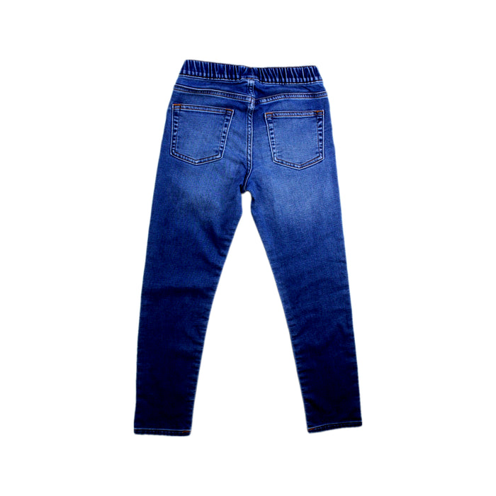 A Blue Jeans from Crewcuts in size 8Y for boy. (Back View)