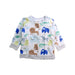A Multicolour Crewneck Sweatshirts from Seed in size 12-18M for boy. (Front View)