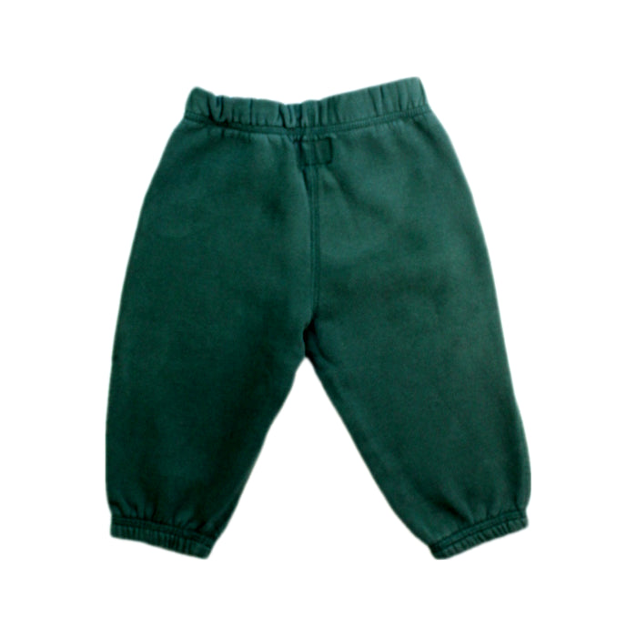 A Green Sweatpants from Roots in size 12-18M for neutral. (Back View)