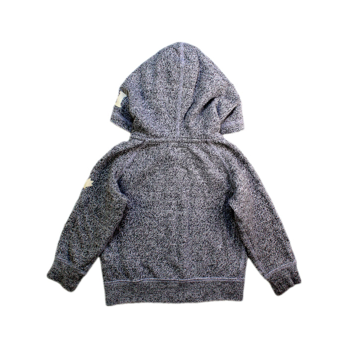 A Grey Zippered Sweatshirts from Roots in size 12-18M for neutral. (Back View)