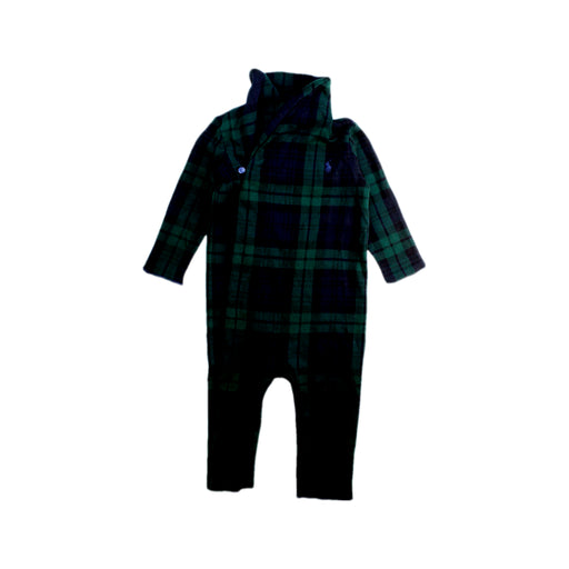 A Green Onesies from Ralph Lauren in size 6-12M for boy. (Front View)
