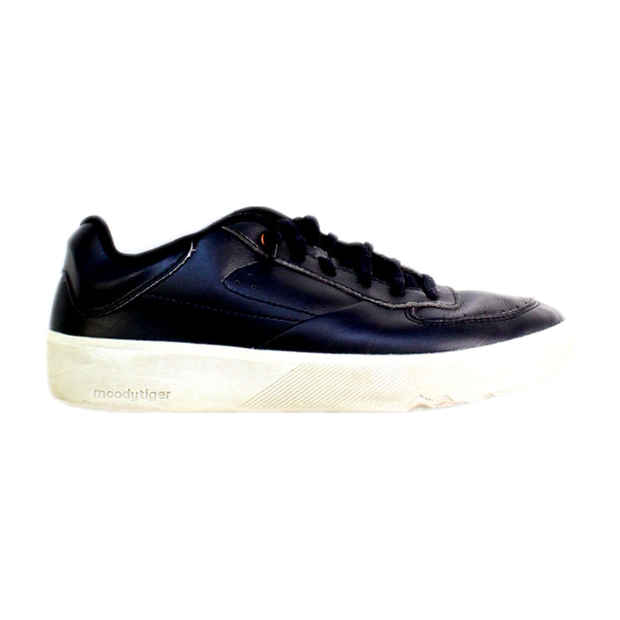 A Navy Sneakers from Moody Tiger in size 12Y for boy. (Front View)