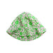 A Green Sun Hats from Jacadi in size 4T for girl. (Front View)