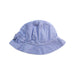 A Blue Sun Hats from Jacadi in size 3T for girl. (Front View)