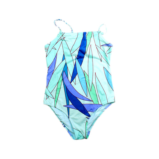 A Blue Swimsuits from Vilebrequin in size 8Y for girl. (Front View)