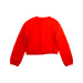 A Red Cardigans from Jacadi in size 6T for girl. (Back View)