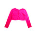 A Pink Cardigans from Jacadi in size 6T for girl. (Front View)