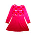A Pink Long Sleeve Dresses from Jacadi in size 6T for girl. (Front View)