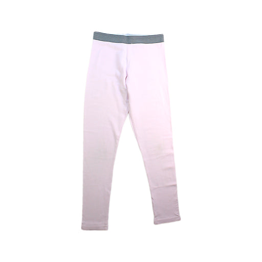 A Pink Leggings from Jacadi in size 6T for girl. (Front View)