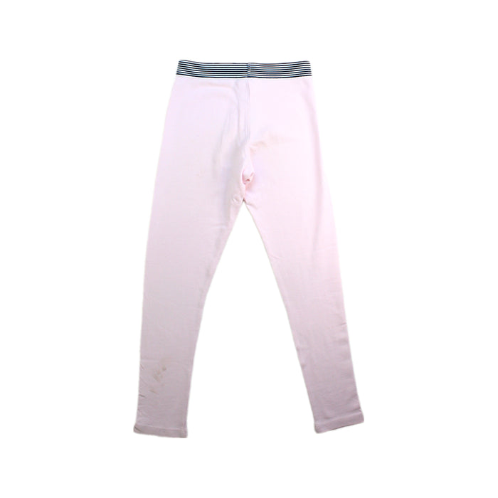 A Pink Leggings from Jacadi in size 6T for girl. (Back View)