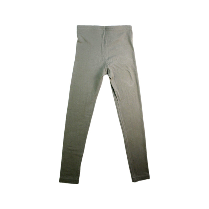A Grey Leggings from Petit Bateau in size 6T for girl. (Back View)