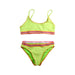 A Green Bikinis from Banana Moon in size 8Y for girl. (Front View)