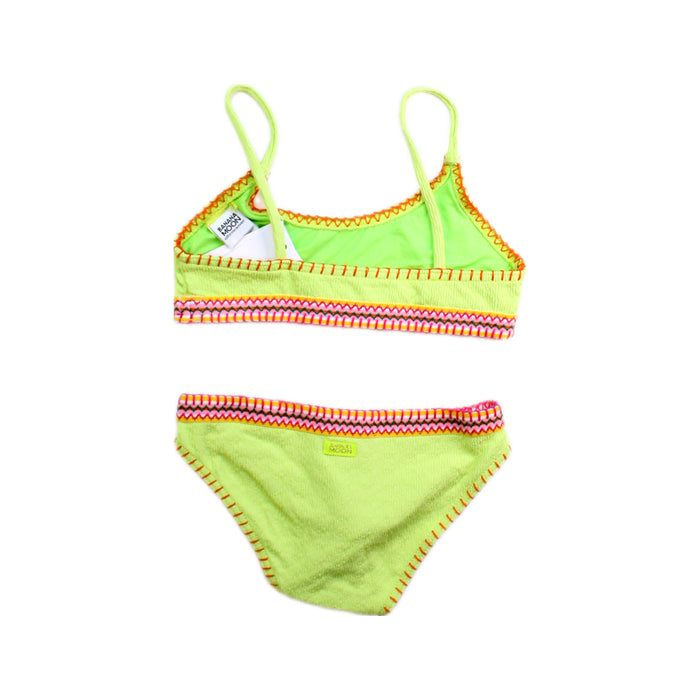 A Green Bikinis from Banana Moon in size 8Y for girl. (Back View)