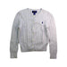 A Ivory Cardigans from Polo Ralph Lauren in size 6T for girl. (Front View)