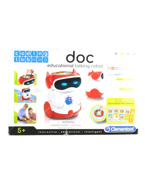 A White Educational Games & Activity Sets from Clementoni in size 5T for neutral. (Front View)