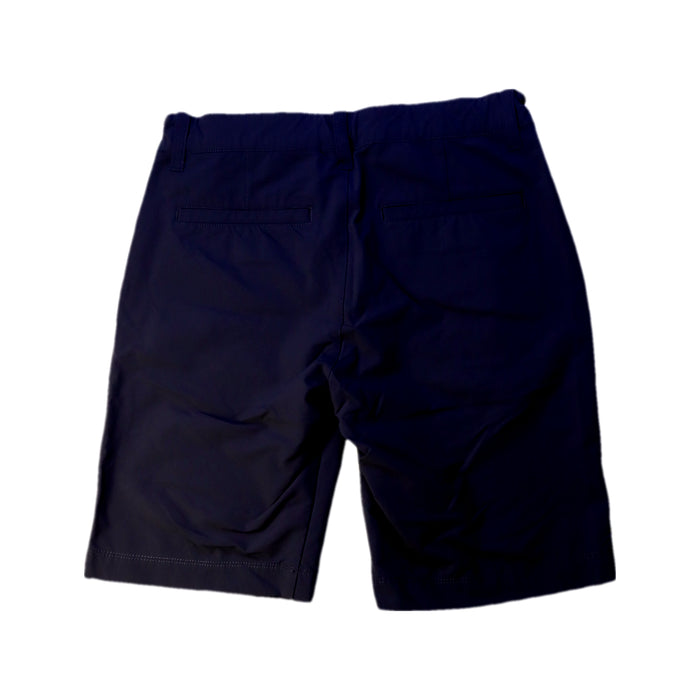 A Navy Shorts from Crewcuts in size 12Y for boy. (Back View)