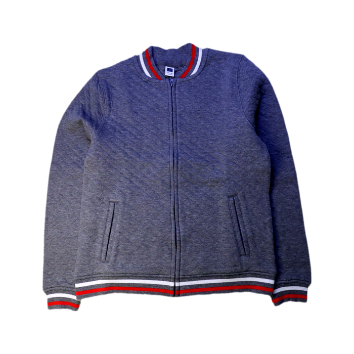 A Grey Lightweight Jackets from Janie & Jack in size 10Y for boy. (Front View)