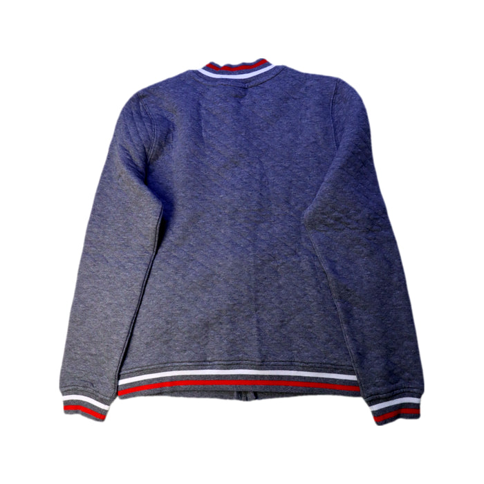 A Grey Lightweight Jackets from Janie & Jack in size 10Y for boy. (Back View)