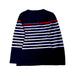A Navy Long Sleeve T Shirts from Crewcuts in size 8Y for boy. (Back View)