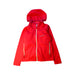 A Red Lightweight Jackets from Mont-bell in size 5T for girl. (Front View)