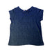 A Blue Short Sleeve Tops from Bonpoint in size 6T for girl. (Front View)