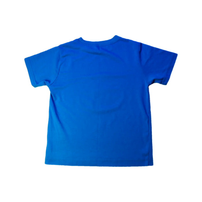 A Blue Short Sleeve T Shirts from Mont-bell in size 5T for neutral. (Back View)
