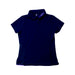 A Navy Short Sleeve Polos from Moody Tiger in size 6T for girl. (Front View)