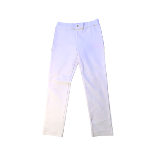 A White Casual Pants from Nicholas & Bears in size 6T for girl. (Front View)