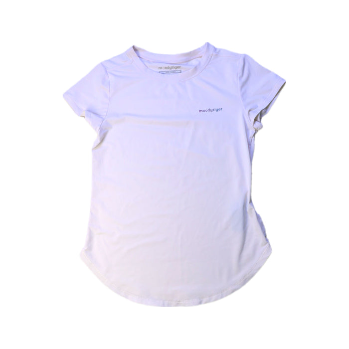 A White Active Tops from Moody Tiger in size 8Y for girl. (Front View)