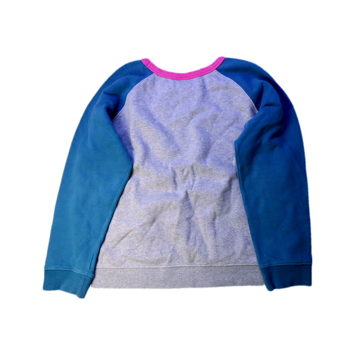A Blue Crewneck Sweatshirts from Bonton in size 10Y for girl. (Back View)