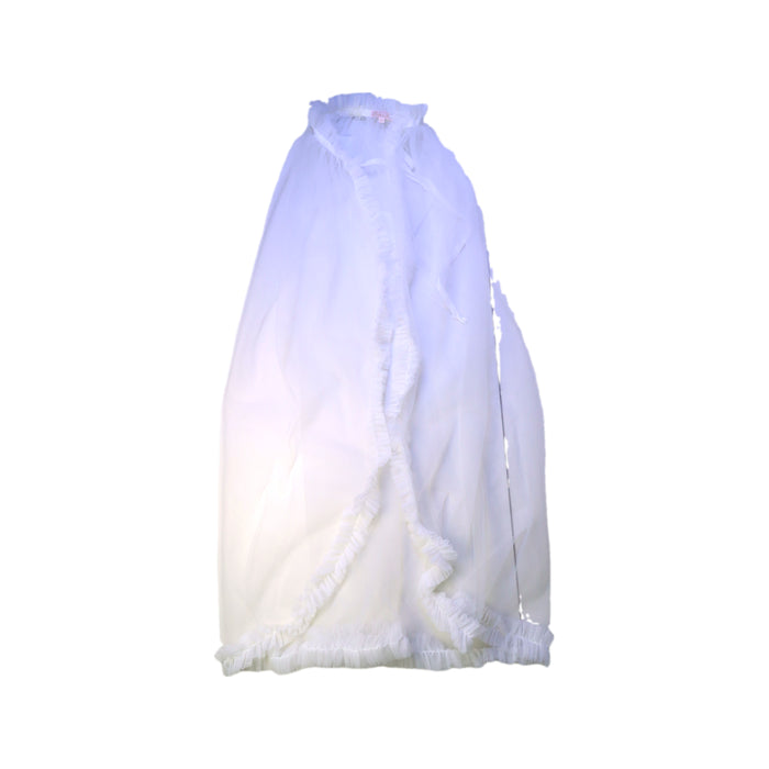 A White Capes & Ponchos from Nicholas & Bears in size 12Y for girl. (Front View)